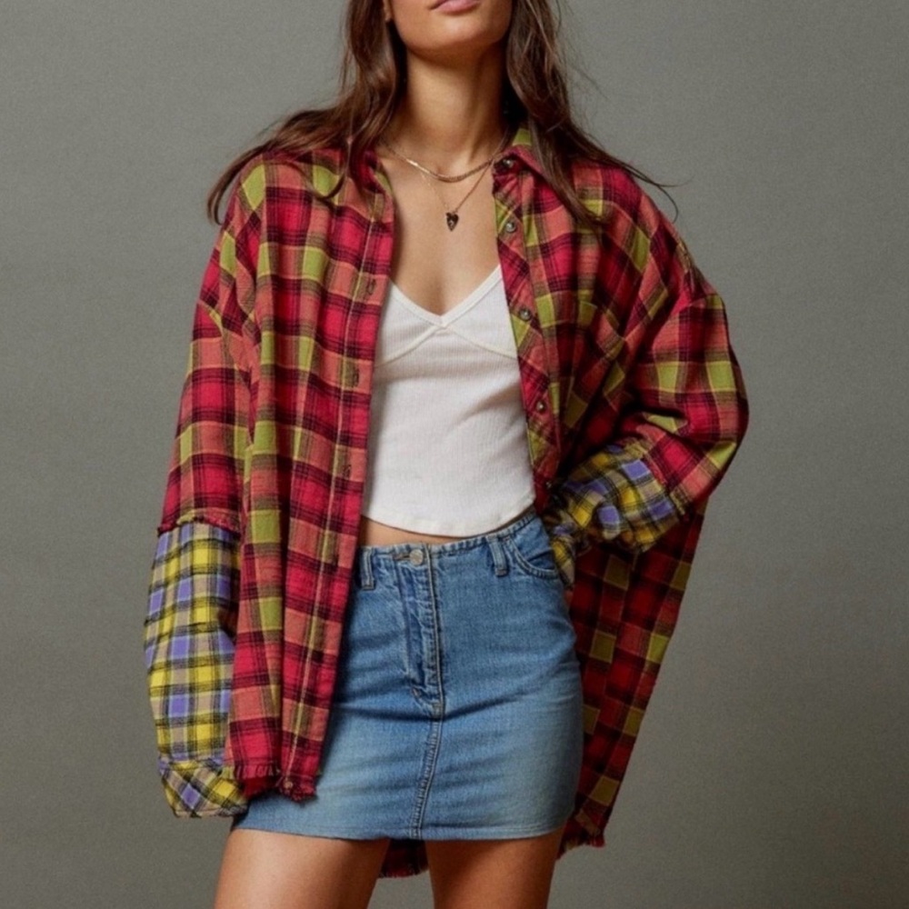 BDG oversized flannel size small